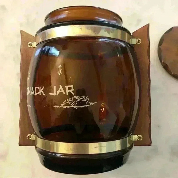 Vintage 60s Siesta Ware  Snack Jar with lid - Picture 2 of 7